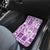 Hawaii Christmas Retro Patchwork Car Mats Violet LT7 - Wonder Print Shop