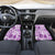 Hawaii Christmas Retro Patchwork Car Mats Violet LT7 - Wonder Print Shop