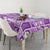 Hawaii Christmas Retro Patchwork Tablecloth Violet - Wonder Print Shop