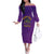 Mardi Gras Festive Confetti Family Matching Off Shoulder Long Sleeve Dress and Hawaiian Shirt - Wonder Print Shop