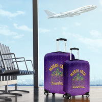 Mardi Gras Festive Confetti Luggage Cover - Wonder Print Shop