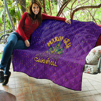 Mardi Gras Festive Confetti Quilt - Wonder Print Shop