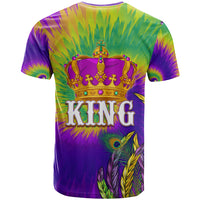 Mardi Gras T Shirt Tie-dye Style - King - Wonder Print Shop