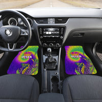 Mardi Gras Car Mats Tie-dye Style - Queen LT7 - Wonder Print Shop