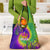 Mardi Gras Grocery Bag Tie-dye Style - Queen