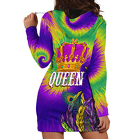 Mardi Gras Hoodie Dress Tie-dye Style - Queen - Wonder Print Shop