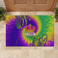 Mardi Gras Rubber Doormat Tie-dye Style - Queen - Wonder Print Shop