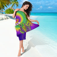 Mardi Gras Sarong Tie-dye Style - Queen - Wonder Print Shop