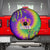 Mardi Gras Spare Tire Cover Tie-dye Style - Queen - Wonder Print Shop