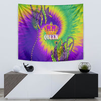 Mardi Gras Tapestry Tie-dye Style - Queen - Wonder Print Shop