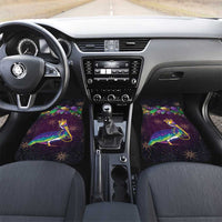 Faux Glitter Funny Mardi Gras Pelican Car Mats Party Vibes - Wonder Print Shop