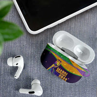 Faux Glitter Mardi Gras Pelican AirPods Case - Wonder Print Shop