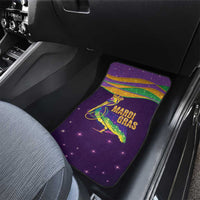 Faux Glitter Mardi Gras Pelican Car Mats - Wonder Print Shop