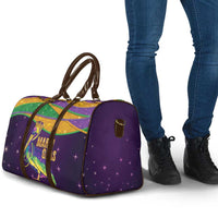 Faux Glitter Mardi Gras Pelican Travel Bag - Wonder Print Shop