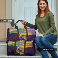 Faux Glitter Mardi Gras Pelican Travel Bag - Wonder Print Shop