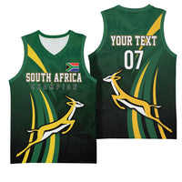 South Africa WC2026 Personalized Basketball Jersey Springboks Champion