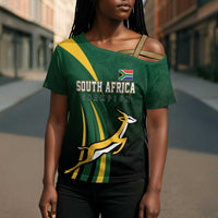 South Africa WC2026 Personalized Cross Shoulder Shirt Springboks Champion