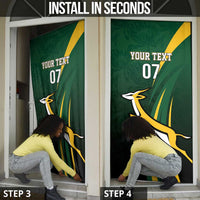 South Africa WC2026 Personalized Door Cover Springboks Champion