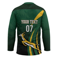 South Africa WC2026 Personalized Hockey Jersey Springboks Champion