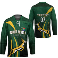 South Africa WC2026 Personalized Hockey Jersey Springboks Champion