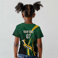 South Africa WC2026 Personalized Kid T shirt Springboks Champion