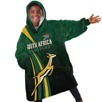 South Africa WC2026 Personalized Kid Wearable Blanket Hoodie Springboks Champion