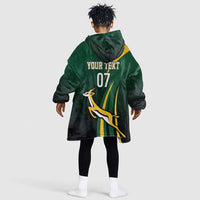 South Africa WC2026 Personalized Kid Wearable Blanket Hoodie Springboks Champion