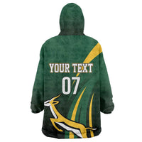 South Africa WC2026 Personalized Kid Wearable Blanket Hoodie Springboks Champion