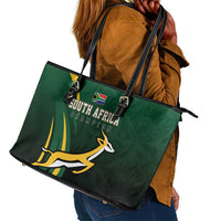 South Africa WC2026 Leather Tote Bag Springboks Champion