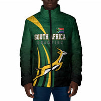 South Africa WC2026 Personalized Padded Jacket Springboks Champion