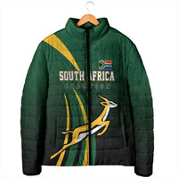 South Africa WC2026 Personalized Padded Jacket Springboks Champion