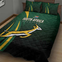 South Africa WC2026 Quilt Bed Set Springboks Champion