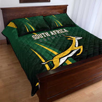 South Africa WC2026 Quilt Bed Set Springboks Champion