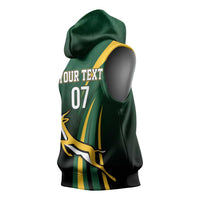 South Africa WC2026 Personalized Sleeveless Hoodie Springboks Champion