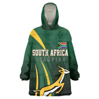 South Africa WC2026 Personalized Wearable Blanket Hoodie Springboks Champion