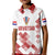 Personalised Croatia Football Kid Polo Shirt Champions Hrvatska - Mosaic Style - Wonder Print Shop