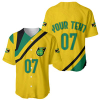 Personalised Jamaica Football Baseball Jersey Reggae Boyz Retro WC 1998 Inspired LT7 - Wonder Print Shop