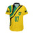Personalised Jamaica Football Hawaiian Shirt Reggae Boyz Retro WC 1998 Inspired - Wonder Print Shop