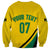 Personalised Jamaica Football Sweatshirt Reggae Boyz Retro WC 1998 Inspired - Wonder Print Shop