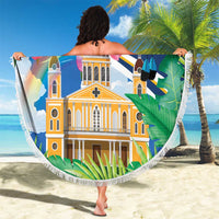 Nicaragua Granada Personalized Beach Blanket Viva Nica - Wonder Print Shop
