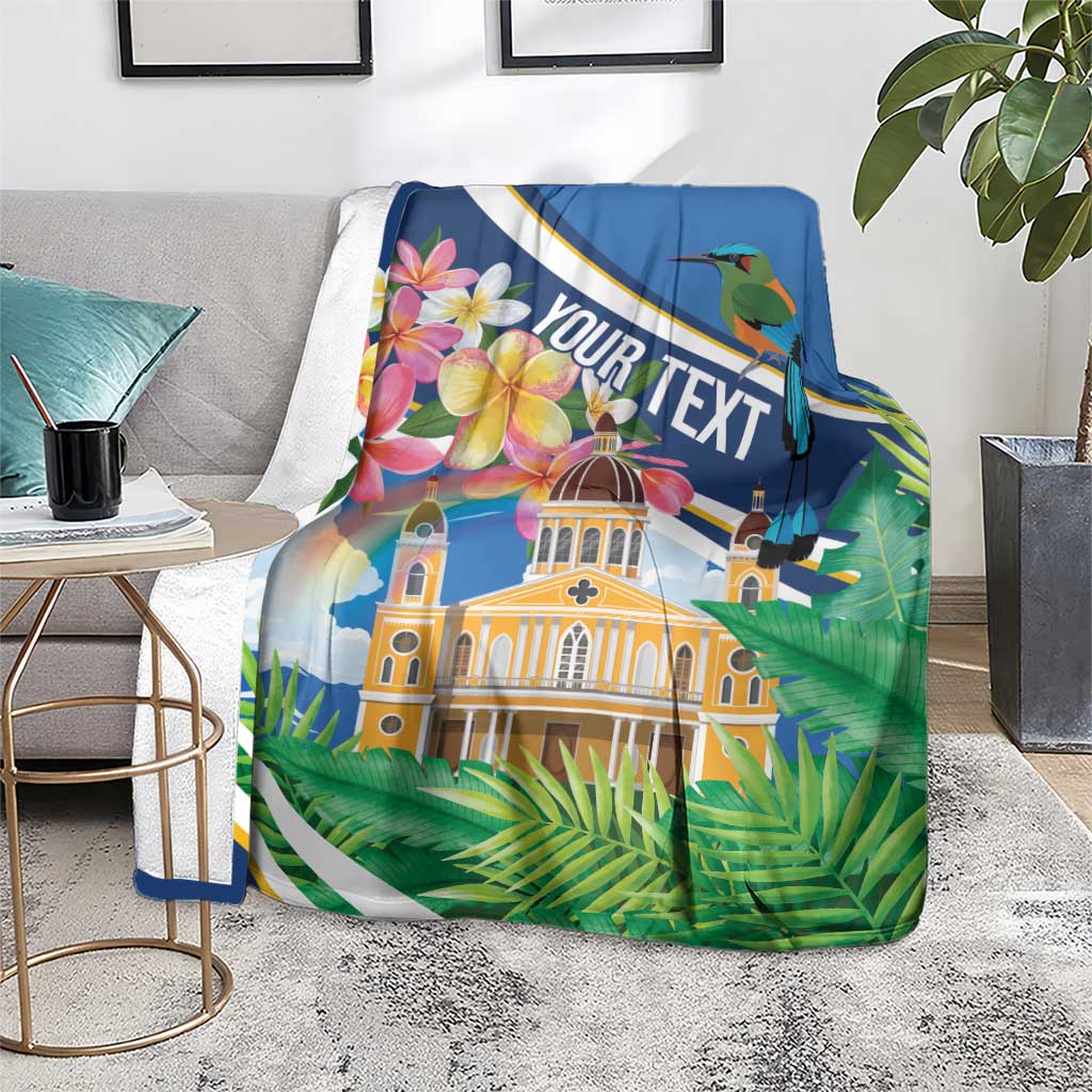 Nicaragua Granada Personalized Blanket Viva Nica - Wonder Print Shop