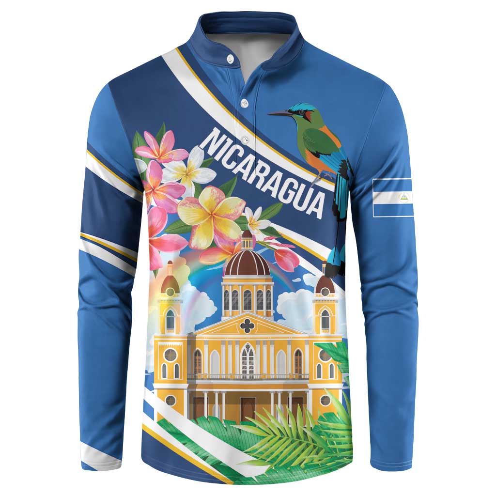 Nicaragua Granada Personalized Button Sweatshirt Viva Nica - Wonder Print Shop