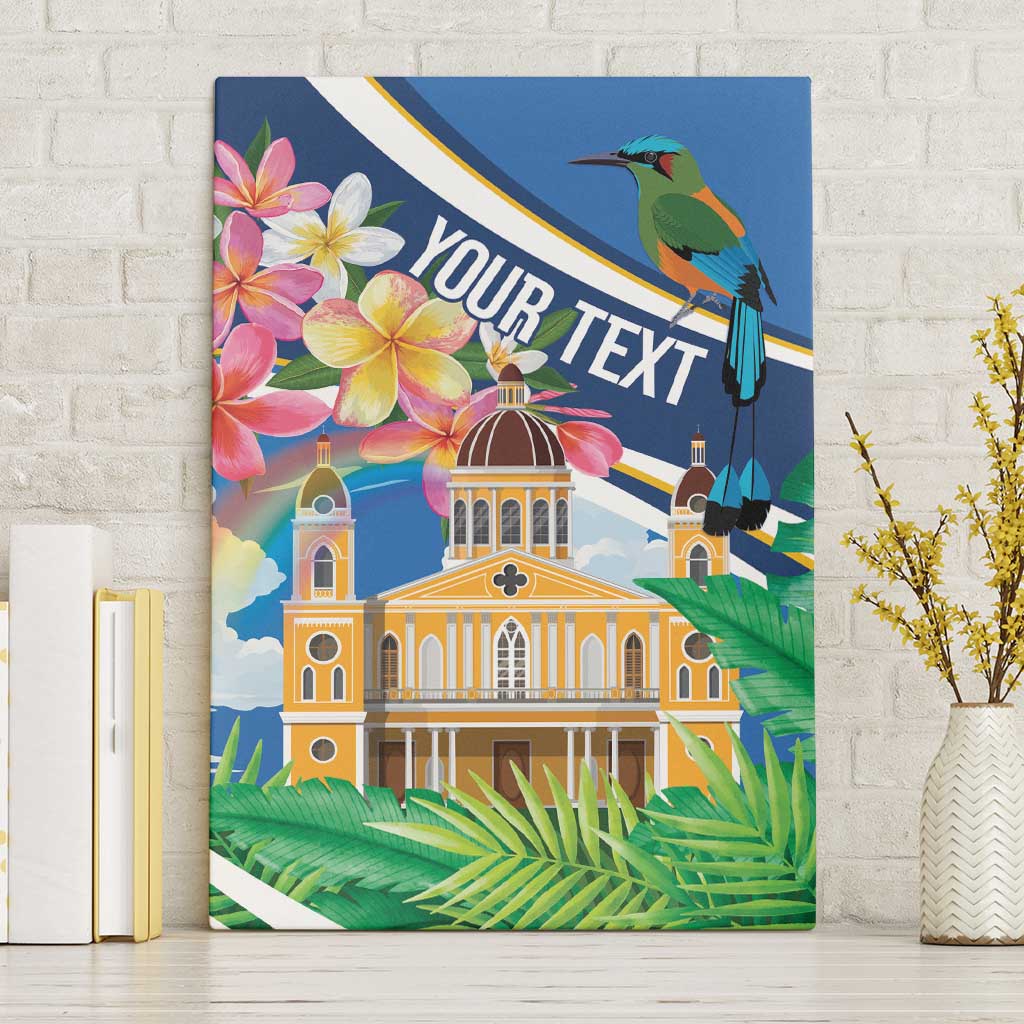 Nicaragua Granada Personalized Canvas Wall Art Viva Nica - Wonder Print Shop