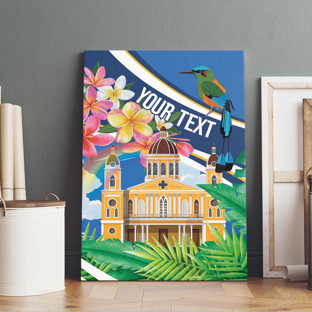 Nicaragua Granada Personalized Canvas Wall Art Viva Nica - Wonder Print Shop