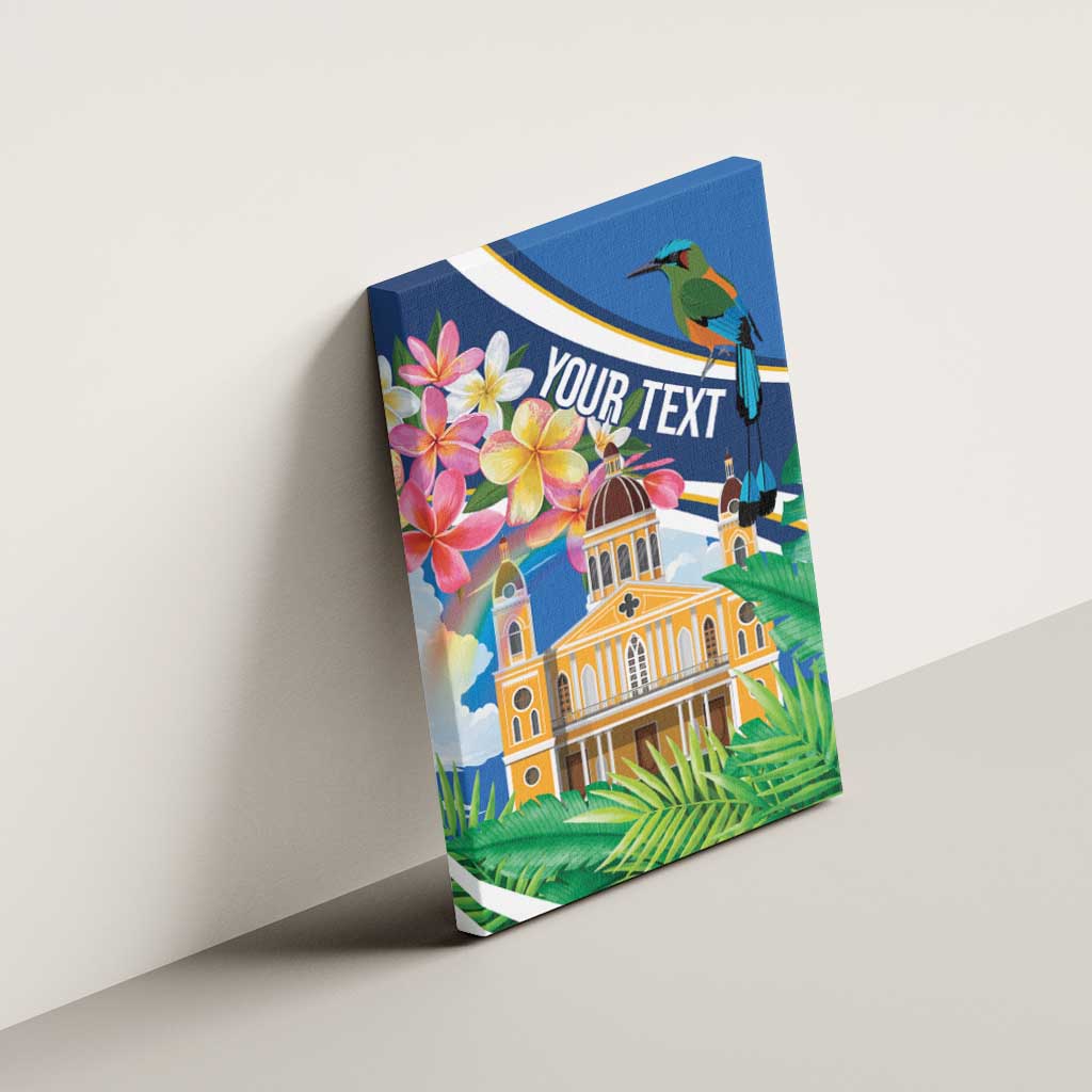 Nicaragua Granada Personalized Canvas Wall Art Viva Nica - Wonder Print Shop