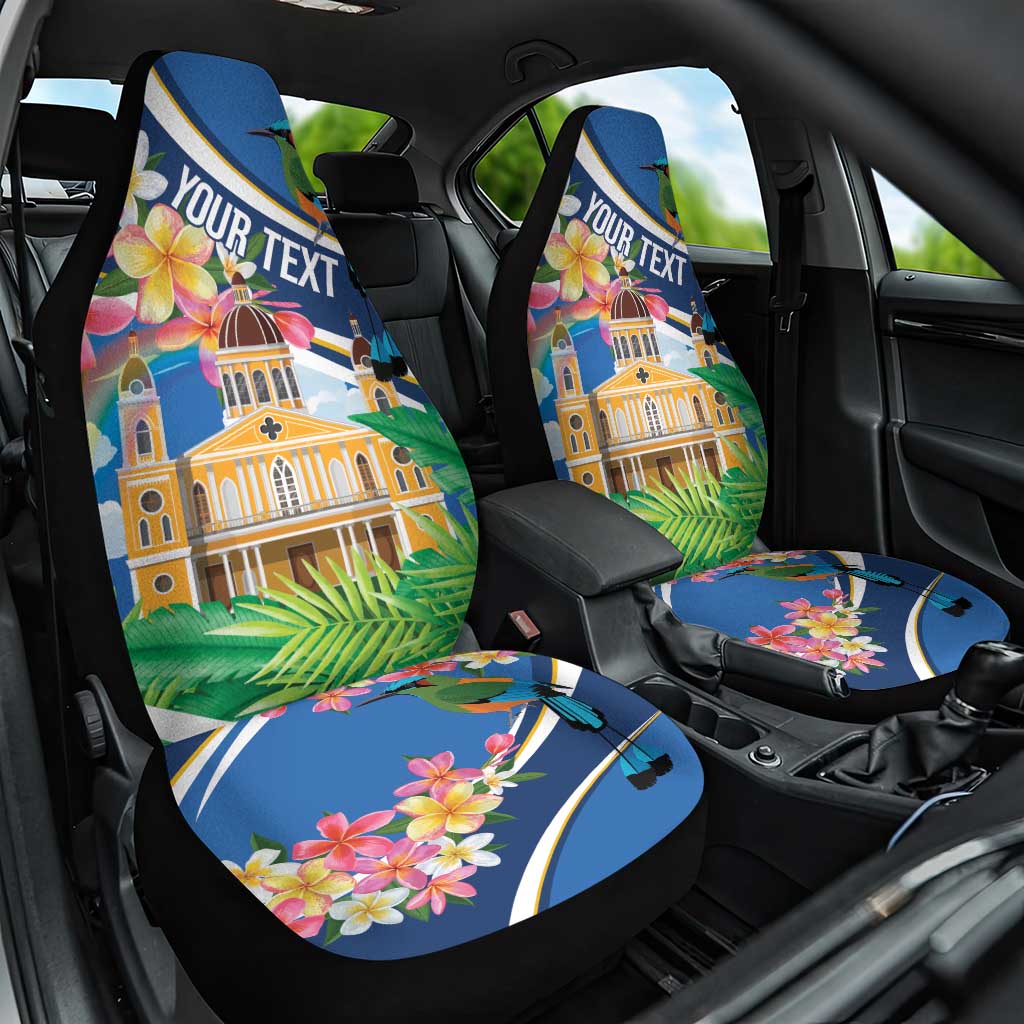 Nicaragua Granada Personalized Car Seat Cover Viva Nica - Wonder Print Shop