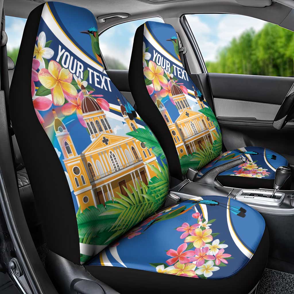 Nicaragua Granada Personalized Car Seat Cover Viva Nica - Wonder Print Shop