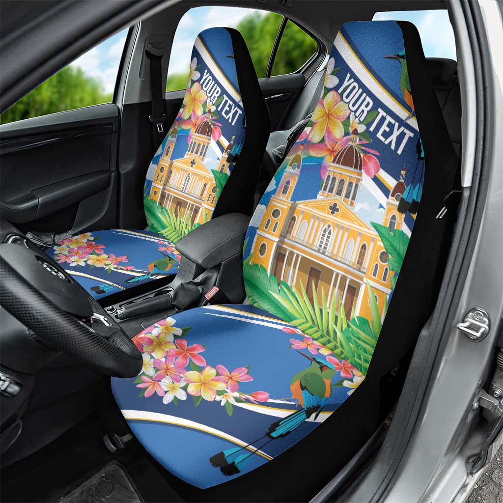 Nicaragua Granada Personalized Car Seat Cover Viva Nica - Wonder Print Shop