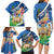 Nicaragua Granada Personalized Family Matching Long Sleeve Bodycon Dress and Hawaiian Shirt Viva Nica - Wonder Print Shop