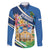 Nicaragua Granada Personalized Family Matching Long Sleeve Bodycon Dress and Hawaiian Shirt Viva Nica - Wonder Print Shop